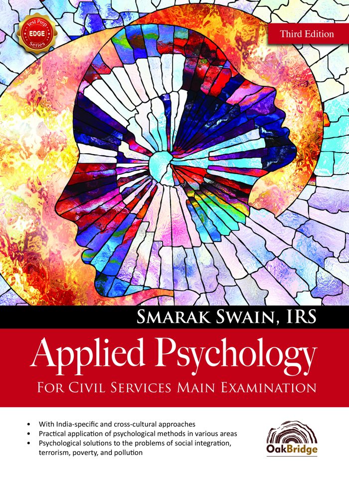 Applied Psychology — book cover, by Smarak Swain