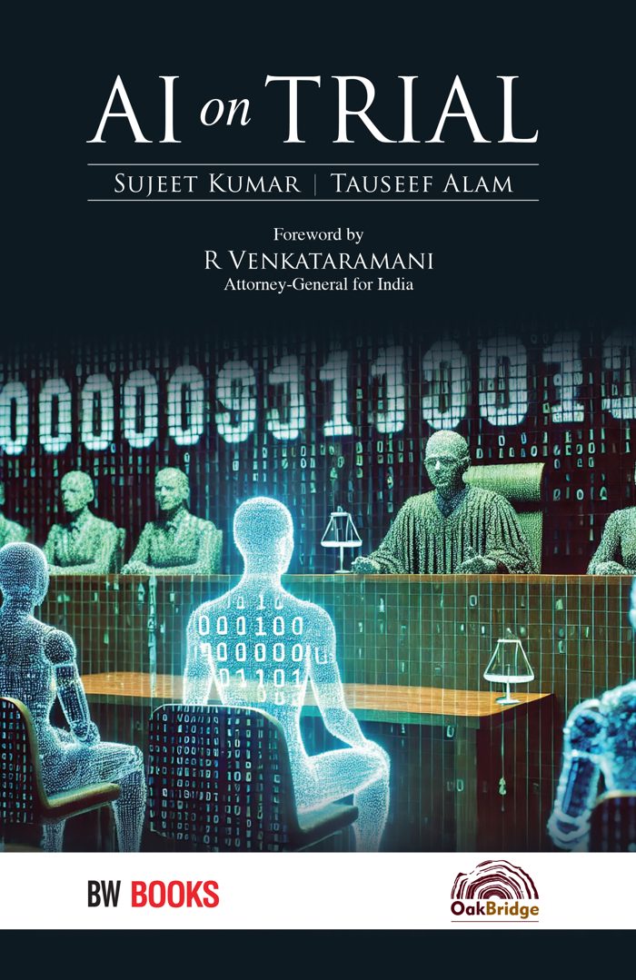 AI on Trial — book cover, by Sujeet Kumar & Md Tauseef Alam