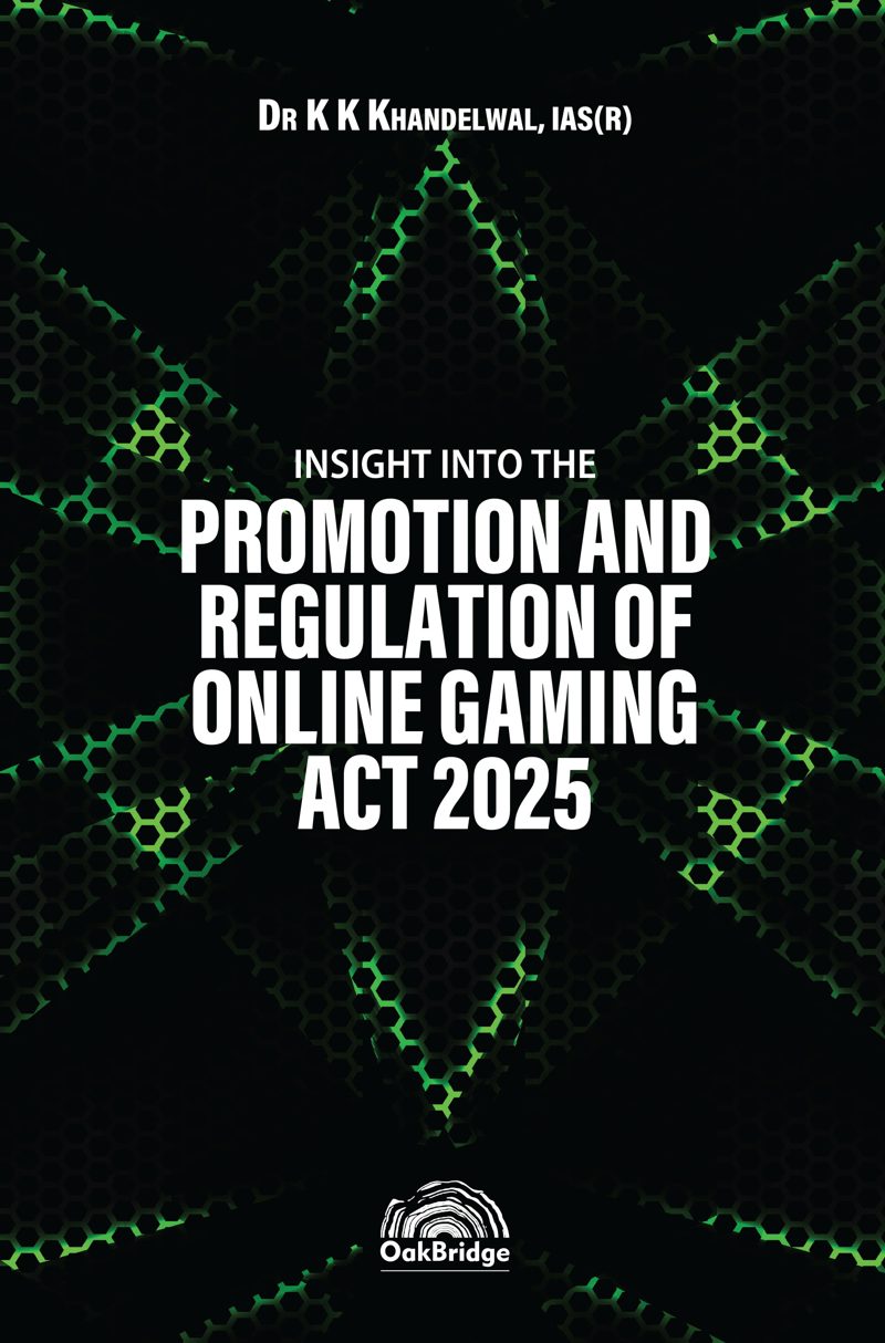 Insight into the Promotion and Regulation of Online Gaming Act, 2025 — book cover, by K K Khandelwal