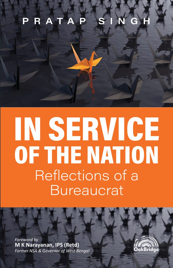 In Service of the Nation — book cover, by Pratap Singh