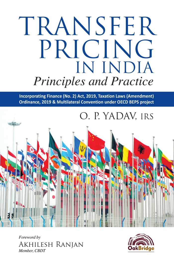 Transfer Pricing in India — book cover, by OP Yadav