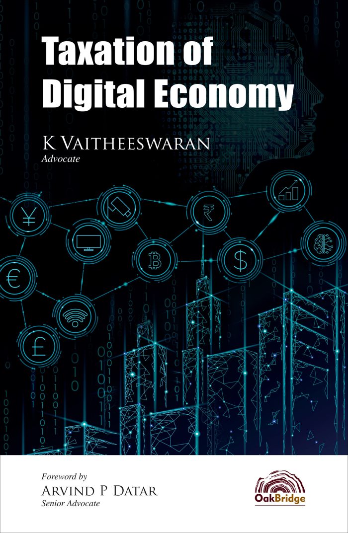 Taxation of Digital Economy — book cover, by K Vaitheeswaran