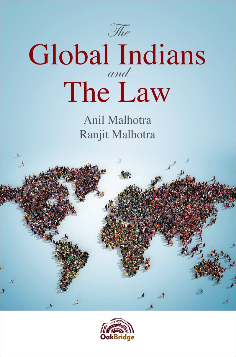 The Global Indians and The Law — book cover, by Anil Malhotra & Ranjit Malhotra