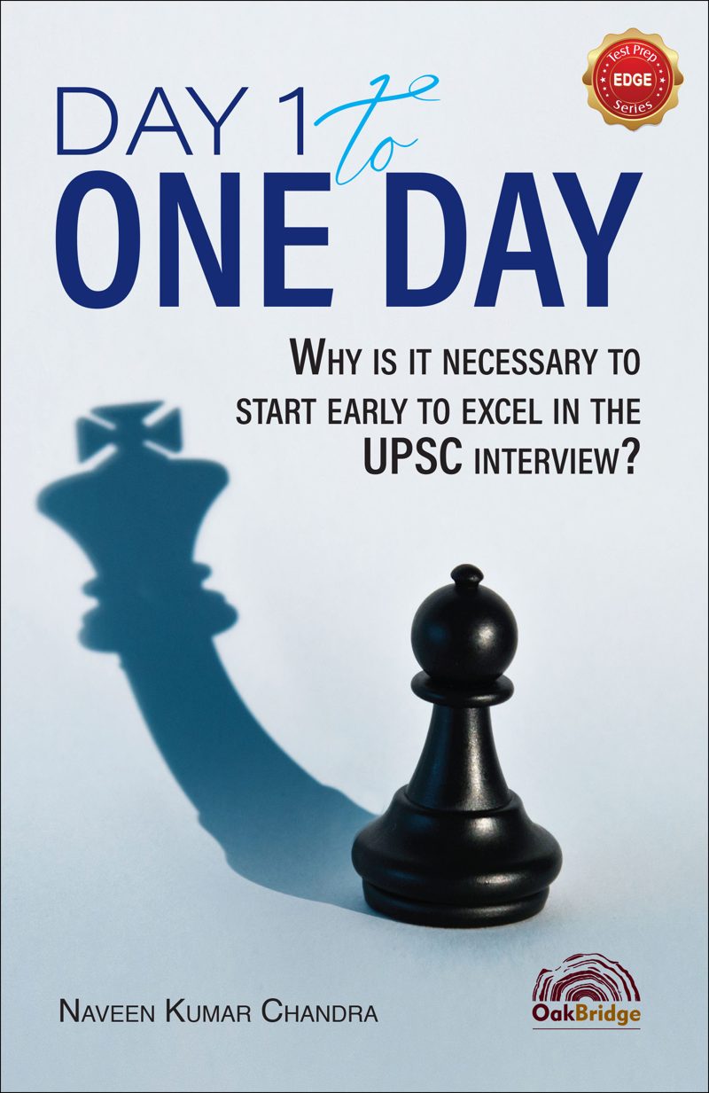 Day 1 to One Day — book cover, by Naveen Kumar Chandra