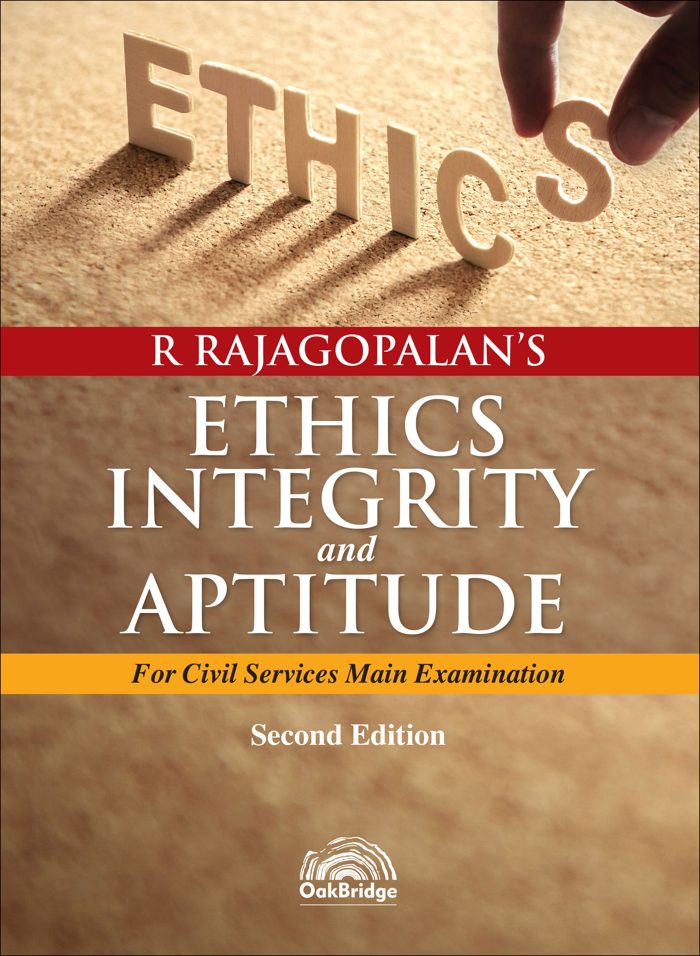Ethics, Integrity and Aptitude — book cover, by R Rajagopalan