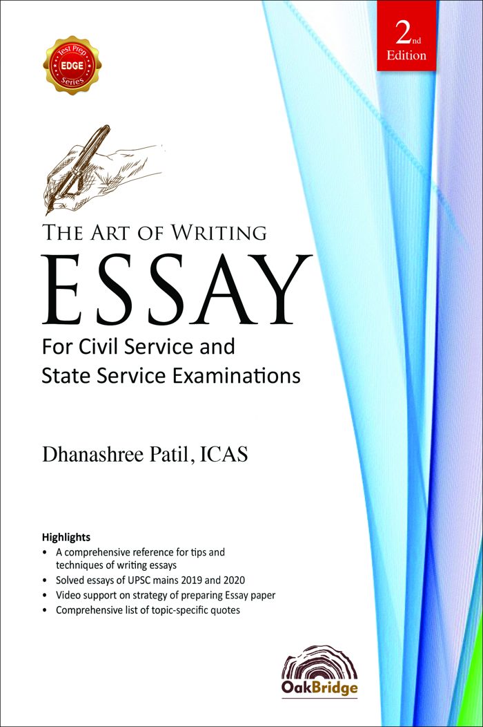 The Art of Writing Essay — book cover, by Dhanashree Patil