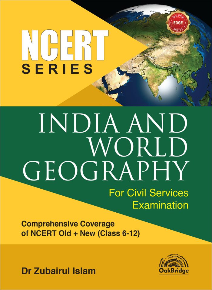 NCERT-India and World Geography — book cover, by Dr Zubairul Islam