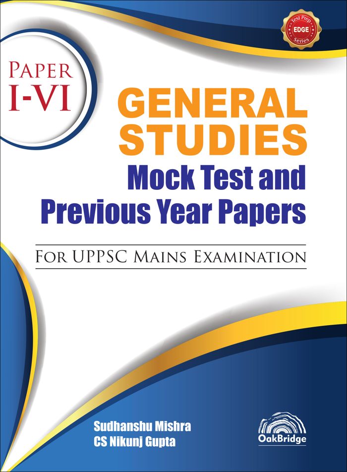 General Studies Paper I-VI | Mock Test and Previous Year Papers — book cover, by Sudhanshu Mishra & CS Nikunj Gupta
