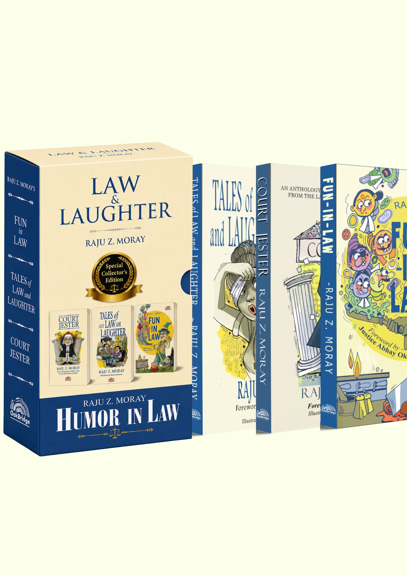 Law & Laughter Pack — book cover, by Raju Z Moray
